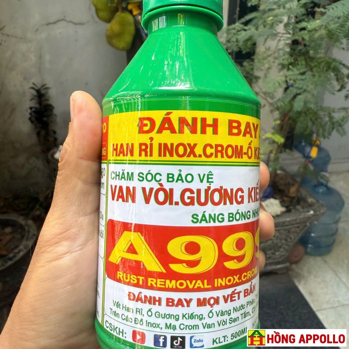 CHROME Ô TÔ BỊ RỈ, Ố, VÀNG, MỜ?